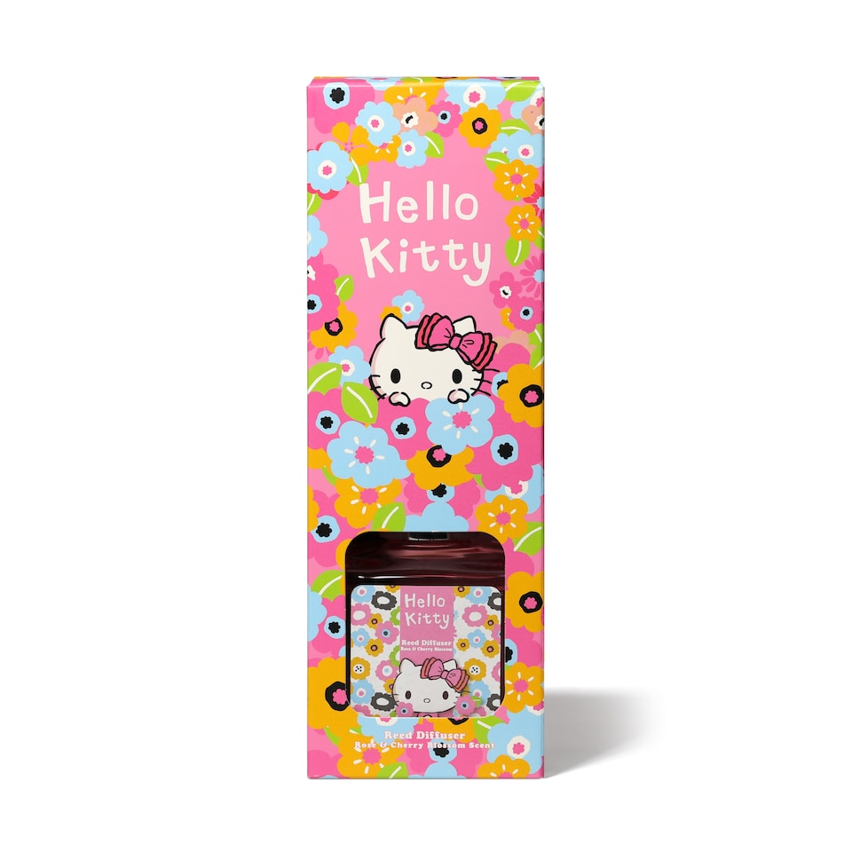 image 1 of Hello Kitty Seasons Spring Rose & Cherry Blossom Reed Diffuser 100ml