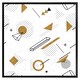 image 2 of Trendy geometric elements (Picture Frame) Grey / L