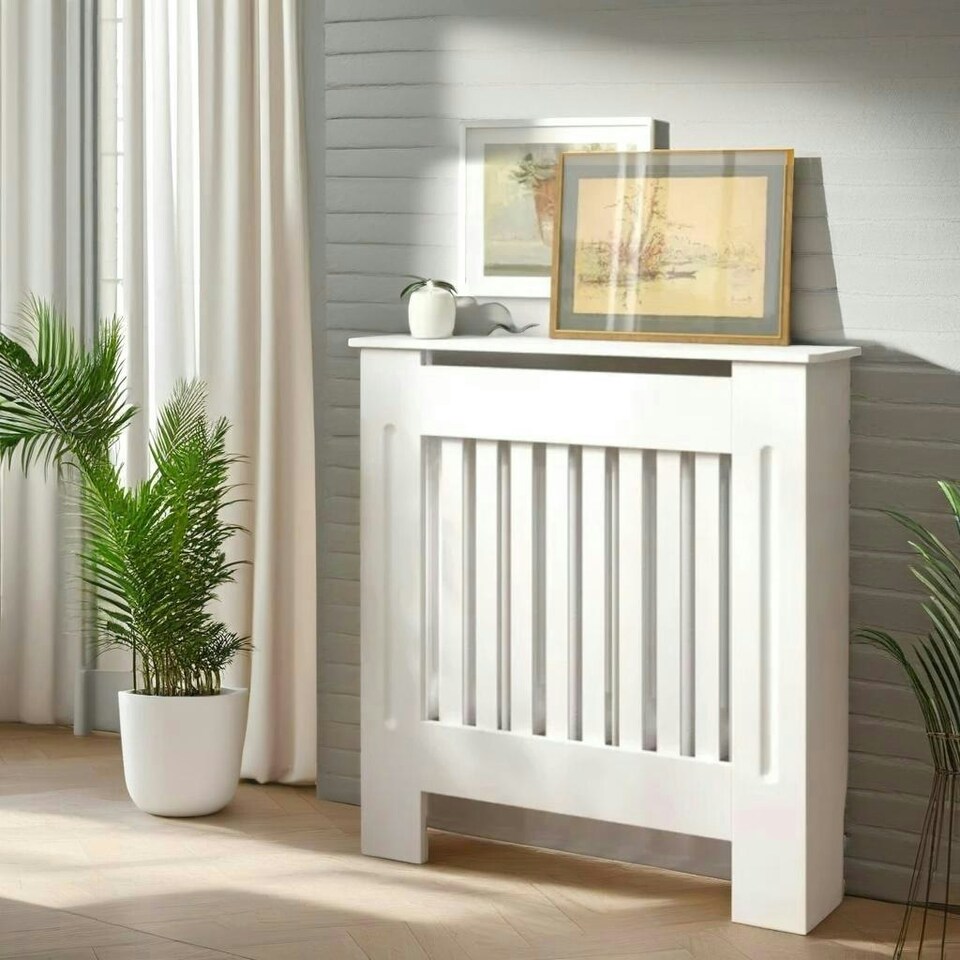 image 1 of Modern Radiator Cover With Shelf Hallway Furniture