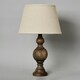 image 4 of BHS Henlock Grey Table Lamp, Natural