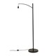 image 1 of ValueLights Preto Black Curve Floor Lamp - Base Only | Black