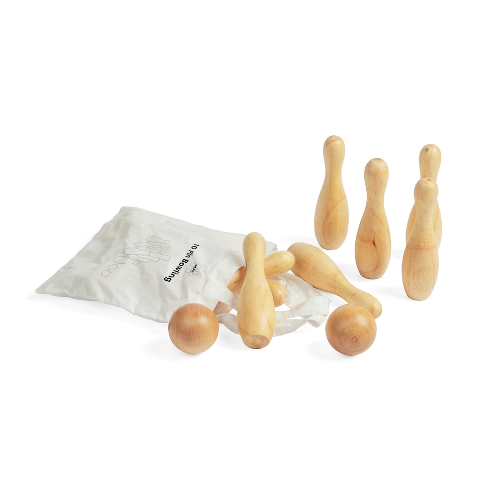 image 1 of 10 Pin Bowling Set