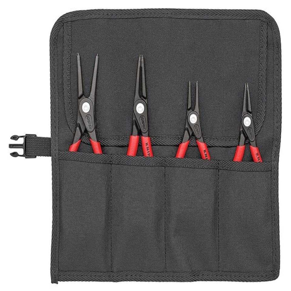 KNIPEX Precision Circlip Pliers Set In Roll 4 Piece