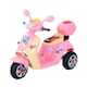 image 1 of HOMCOM Kids Electric Ride On Toy Car 6V Electric Motorbike with Chargeable Battery Headlight and Music for 3-5 Years - Pink