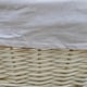 image 5 of Mellow Buff Willow Cotton Lined Laundry Basket