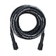image 3 of M22 Female - M22 Female Heavy Duty 1/4" Rubber Pressure Washer Hose Black | 15m