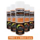 image 4 of Van Carpet Lining / Black & 5 Adhesive Cans Black