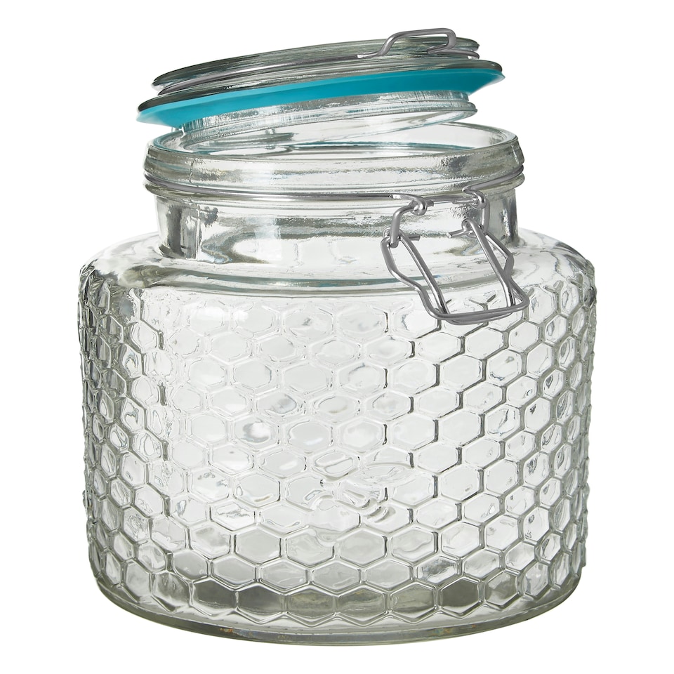 image 1 of Essentials by Premier Apiary Blue Seal Small Glass Jar