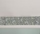 image 4 of FURNISHED Blackout Roller Blinds with Silver Glitter Trim Made to Measure | Grey | Grey | (W) 210cm x (L) 210cm