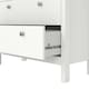 image 9 of Madrid China Cabinet 2 Glass Doors with 3 Drawers in White