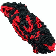 Shires Deluxe Horse Hay Net - Black/Red - 45in
