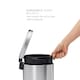 image 7 of Simplehuman 55L Rectangular Pedal bin & 4.5L Round Bathroom Pedal Bin, Brushed Stainless Steel (2 pack bundle)