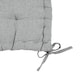 image 4 of Nicola Spring French Mattress Seat Cushions - 40cm - Grey - Pack of 2 | Grey | Grey