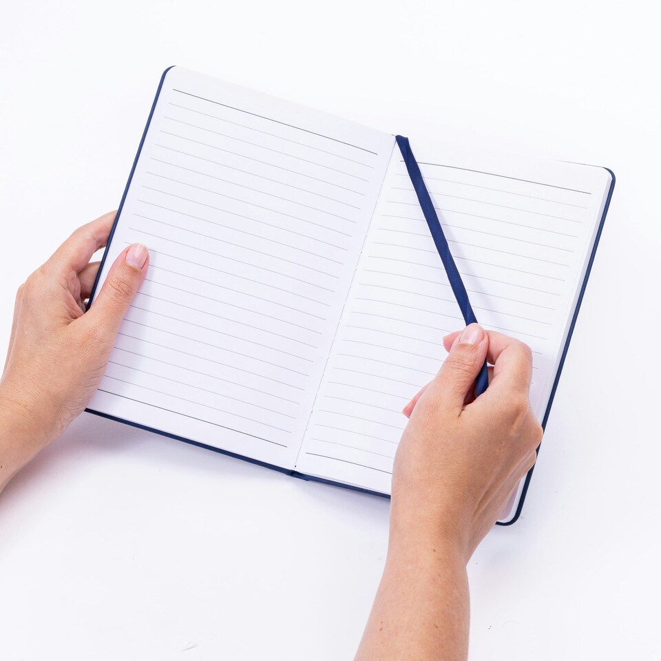 image 1 of A5 Aquarius Zodiac Lined Notebook