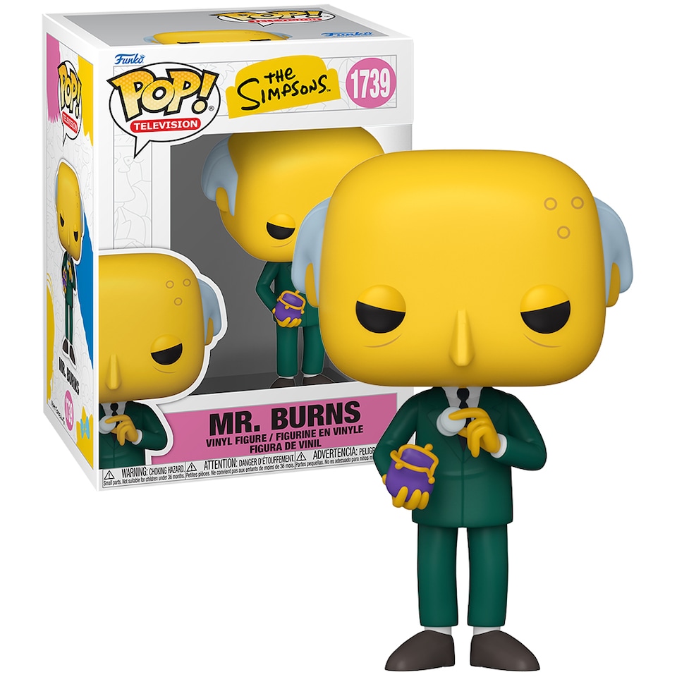 image 1 of Funko POP Television The Simpsons Mr. Burns Vinyl Figure 1739