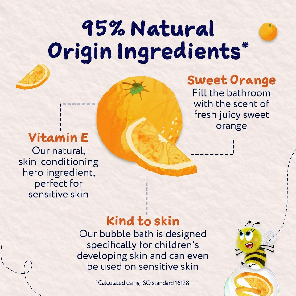 image 1 of Childs Farm Bubble Bath Sweet Orange 500ml