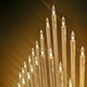 image 5 of 34cm Warm White LED White Candle Bridge Christmas Decoration