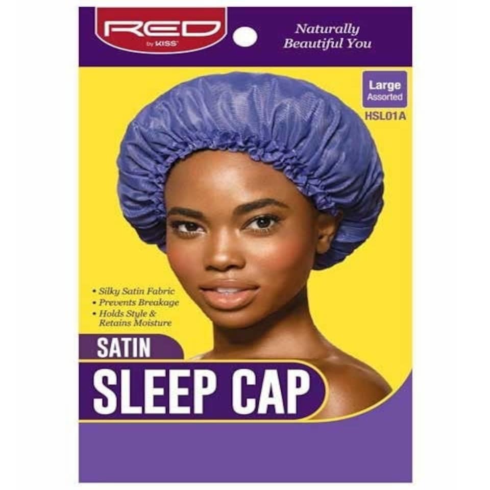 Red By Kiss Satin Sleep Cap Assorted HSL01A