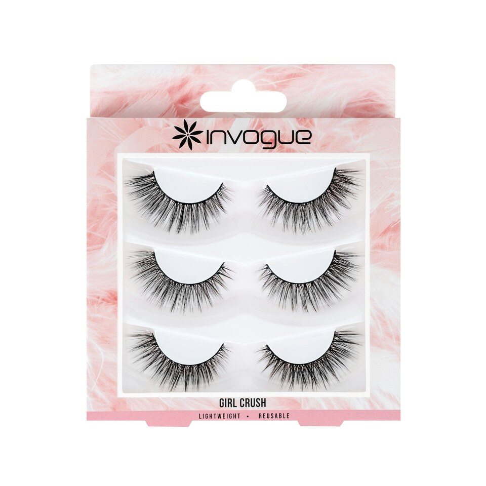 image 1 of Invogue Multipack Lashes - Girl Crush