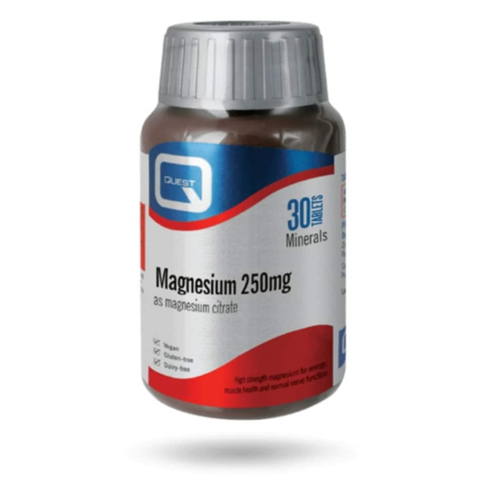 Magnesium Citrate 250mg 60 tablet (Quest)