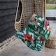 image 4 of Tropical Leaves & Geometrics Blanket | Multi