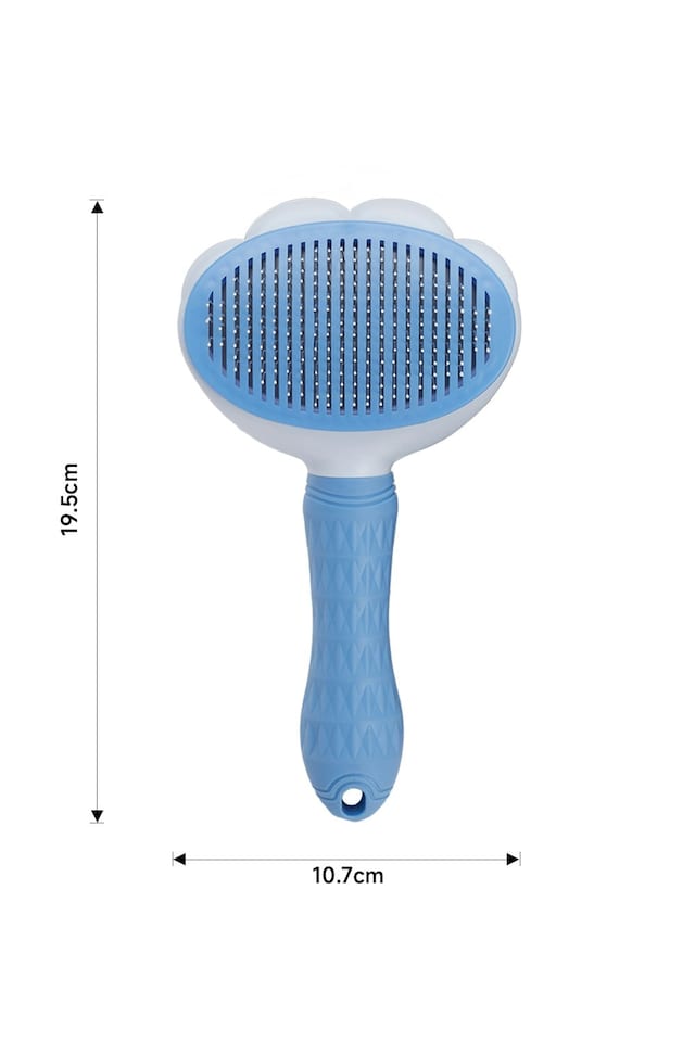 image 1 of Living and Home Pet Hair Grooming Brush for Cats and DogsBristle Tool