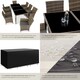 image 5 of Garden Table and Chairs Menorca - 8 armchairs, dining table, protective cover | Brown | nature | 59 x 57 x 86 cm | 1