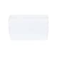 image 5 of Wham Studio 5 x 2L Rectangular Plastic Storage Baskets Ice White Grey