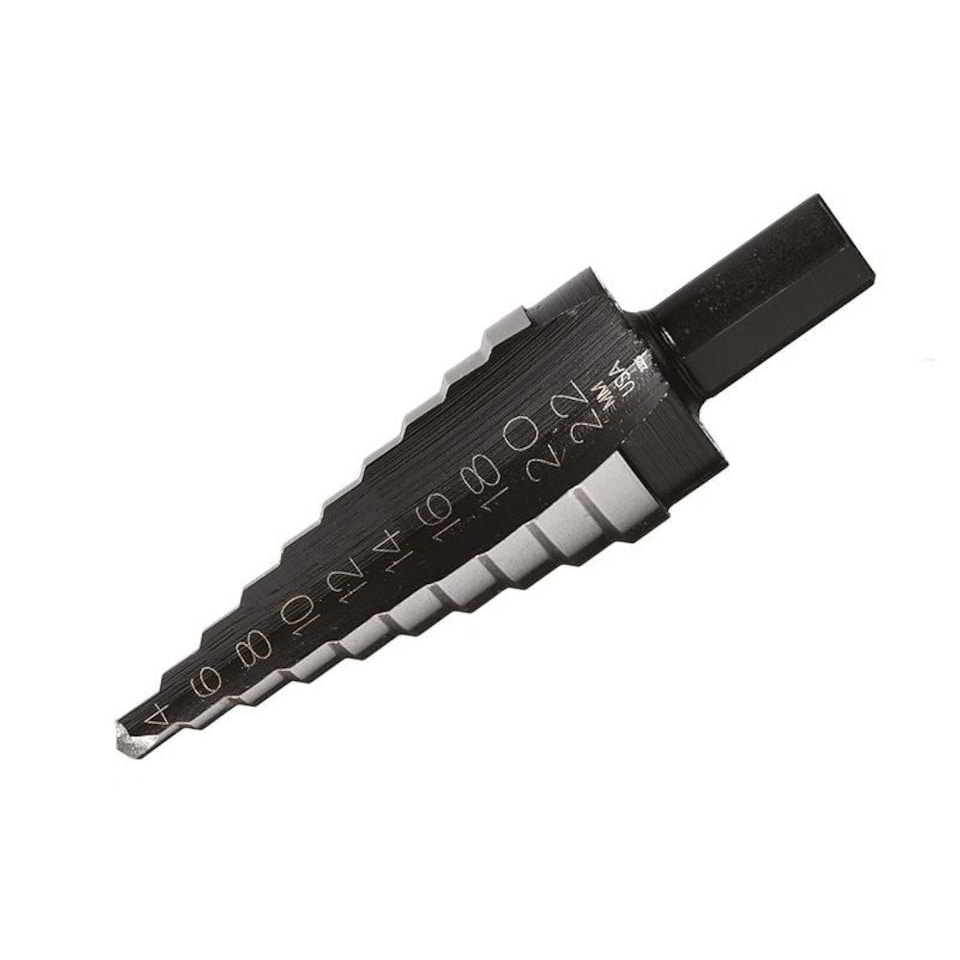 Irwin Step Drill Bit - Multi Colour - 4-22mm (10 Holes)