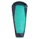 image 1 of Mountain Warehouse Traveller 50 Sleeping Bag Mummy Shaped Windproof Camp Bed Long Length Blue | Teal