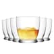 image 1 of LAV Roma Whisky Glasses - 295ml - Clear - Pack of 6 Clear