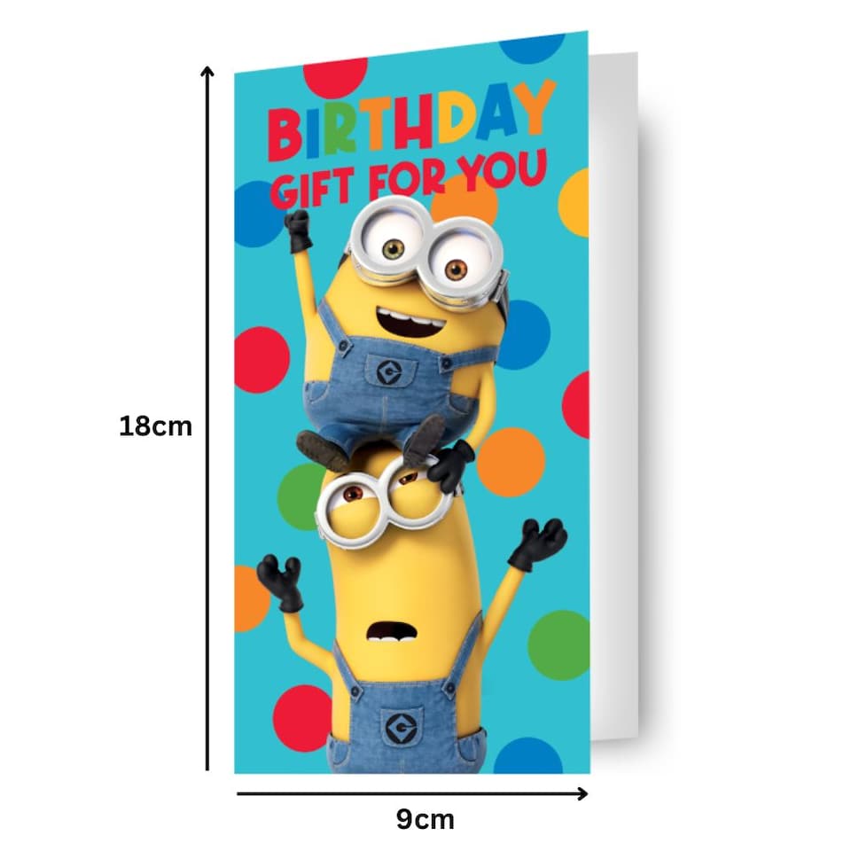 image 1 of Despicable Me Birthday Money Wallet