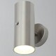 image 1 of CGC VERITY Stainless Steel LED Outdoor Wall Spotlight With Photocell Sensor Silver