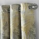 image 2 of Fiji Eyelet Curtains - Ochre - 167 cm x 182 cm