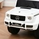 image 8 of HOMCOM Kids Ride-on Push Car 3 in 1 Benz G350 Baby Floor Slider Walker, White