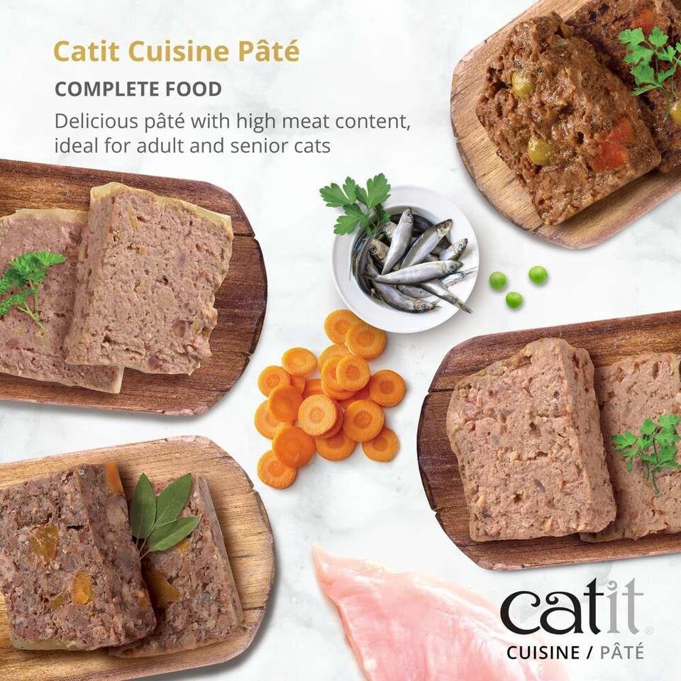 image 1 of Catit Cuisine Pate Cat Food Mixed Bundle (12 Pack)