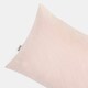 image 6 of OHS Matte Velvet Pinsonic Long Body Pregnancy Soft Plush Cosy Body Bolster Pillow Cushion Pink | Blush Pink | 45 x 135cm