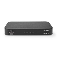 Nedis HDMI eARC Audio Converter, Splits eARC to ARC & eARC, Supports Dolby Atmos, DTS:X, DTS Master, Dolby TrueHD, 4K@60 HDR, Toslink & 3.5mm Out