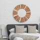 image 1 of Barn Natural Wood Wall Mirror Cream