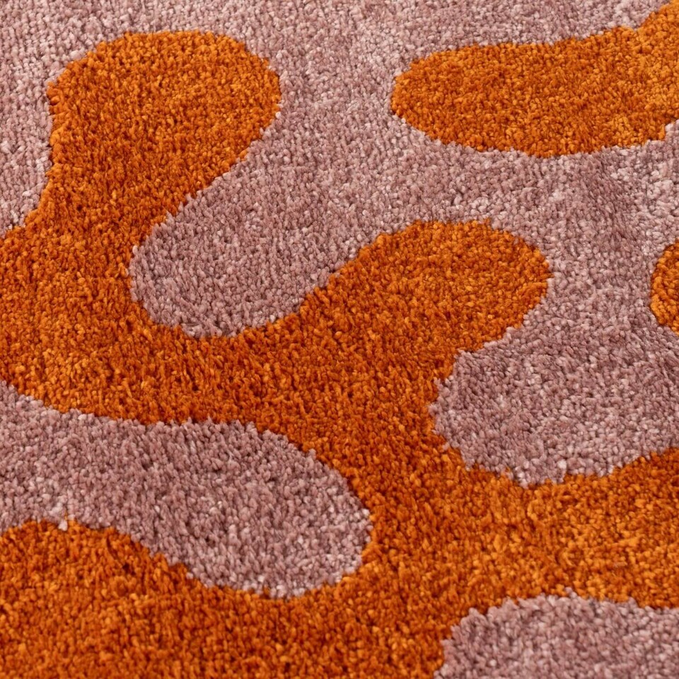 image 1 of The Rugs Joli Collection Abstract Pattern Soft and Dense Pile Living Room and Bedroom Floor Rug