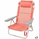 image 1 of Folding Chair with Headrest Aktive Flamingo Coral 48 x 84 x 46 cm (2 Units) N/A