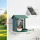 image 5 of PawHut Bird Feeder with Camera, Smart Bird Feeder Camera AI Identifies 16,000 Plus Species, 2K HD Auto Capture Video, APP Instant Notifications, Hummingbird Feeding Add-ons, 3W Solar Panel, 32GB Card