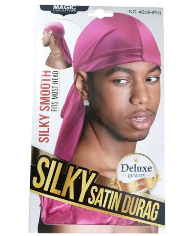 Bee Sales Magic Collection Silky Satin Durag 4801HPIN