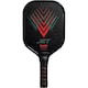 image 1 of Franklin Jet Aluminium Pickleball Paddle - Black/Red - One Size