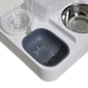 image 3 of Living and Home Pet Feeder and Water Dispenser Set | Multi