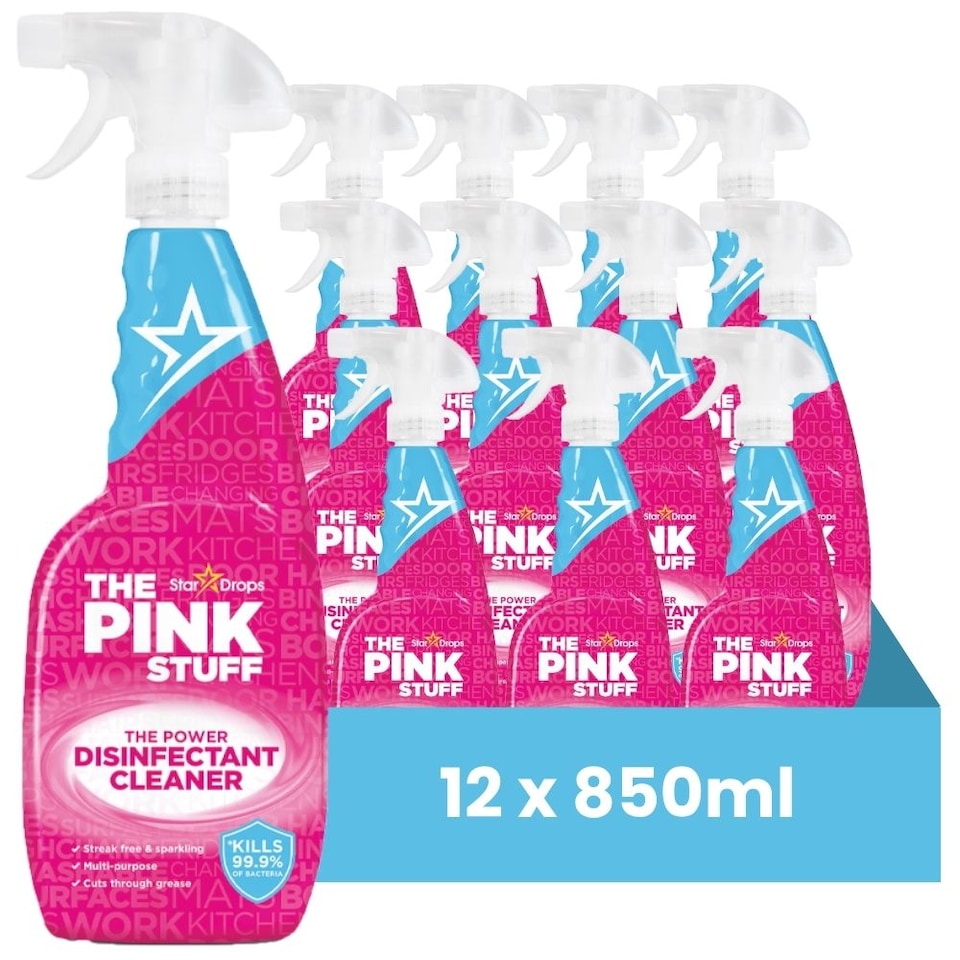 image 1 of The Pink Stuff Power Disinfectant Cleaner 850ml