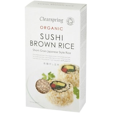 Organic Sushi Brown Rice 500g (Clearspring)