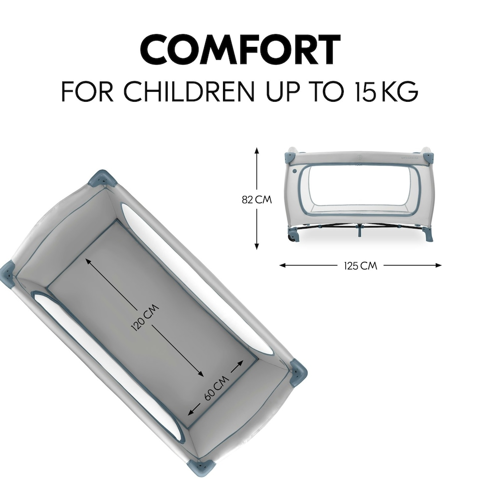 image 1 of Hauck Sleep N Play Go Plus - Dusty Blue