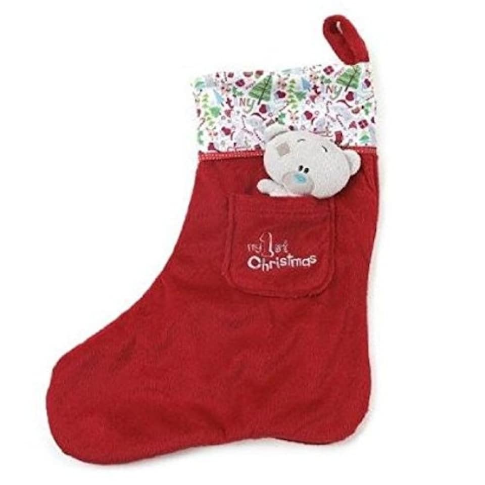 image 1 of My 1st Christmas Tiny Tatty Teddy Christmas Stocking