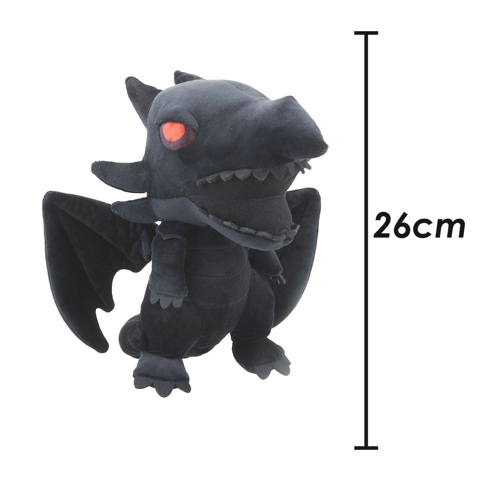 image 1 of YU-GI-OH Black Dragon Soft Toy Japanese Manga Character 26cm Multi-Coloured